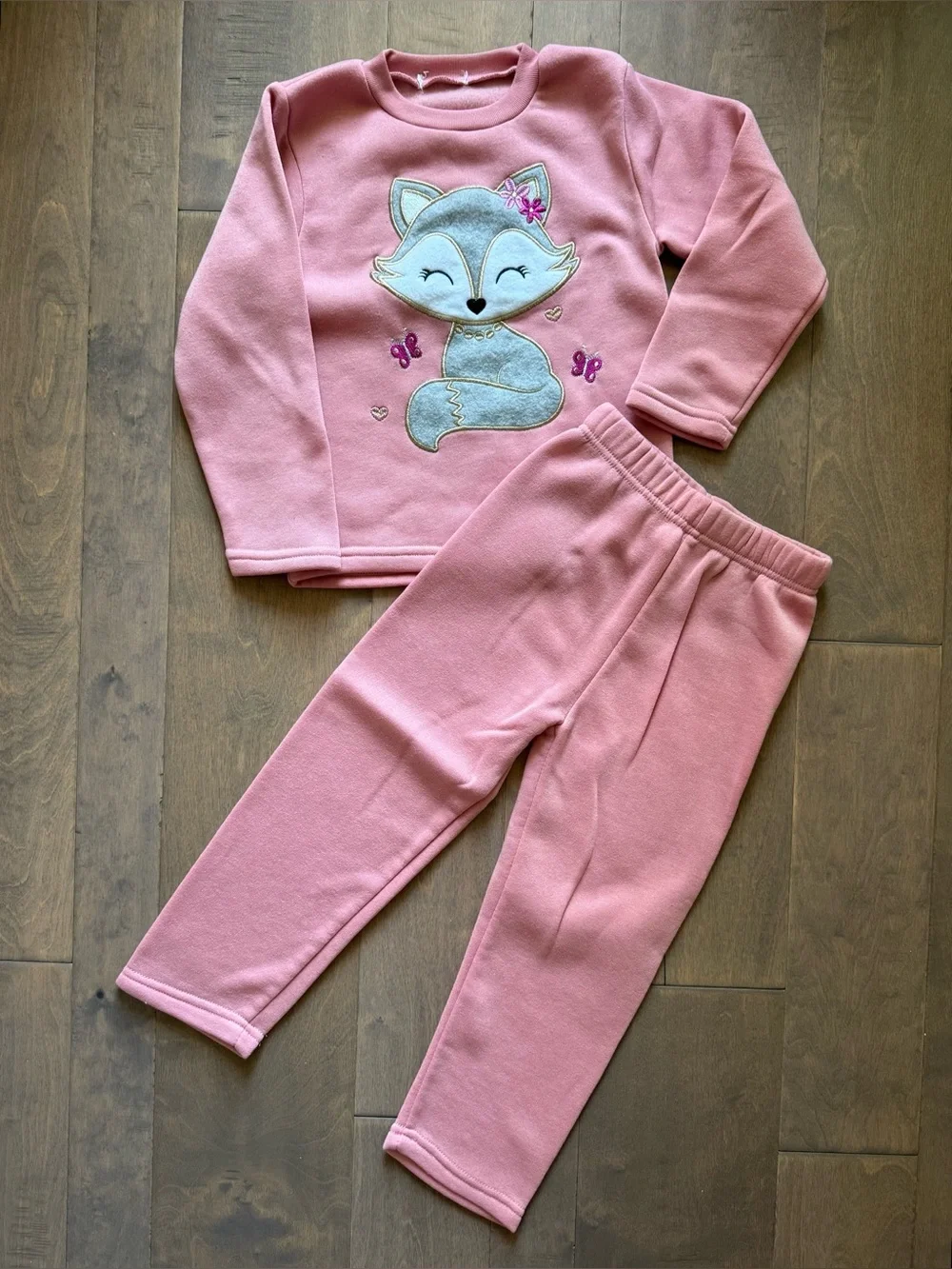 Girl’s Fox Lounge Set